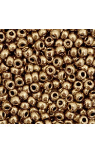 Miyuki rocailles Perlen 8/0 - Metallic dark bronze 8-457